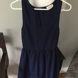 NEVER WORN navy blue preppy dress